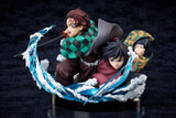 Demon Slayer: Kimetsu no Yaiba PVC Statue Tanjiro & Giyuu 13 cm - Smalltinytoystore