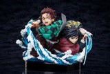 Demon Slayer: Kimetsu no Yaiba PVC Statue Tanjiro & Giyuu 13 cm - Smalltinytoystore