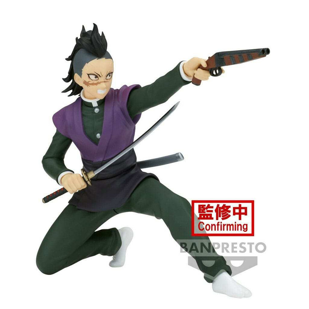 Demon Slayer Kimetsu No Yaiba: Vibration Stars - Genya Shinazugawa Figure - Smalltinytoystore