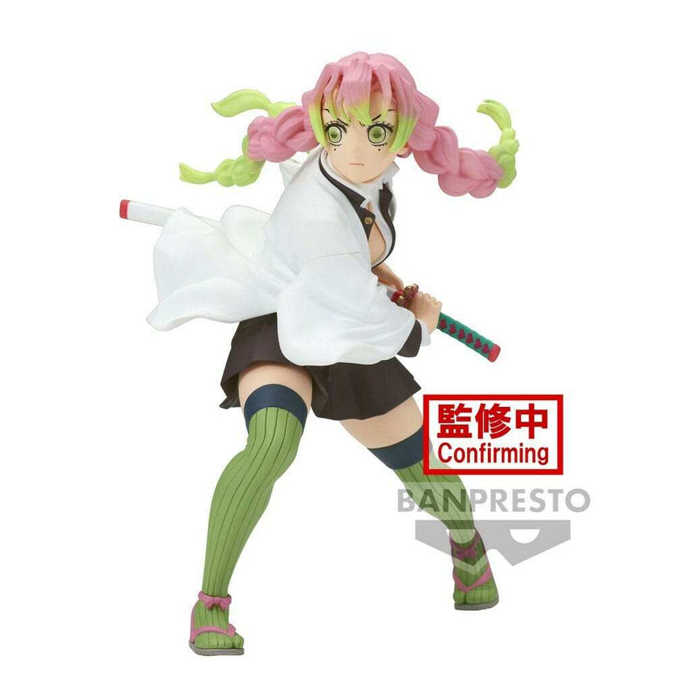 Demon Slayer Kimetsu No Yaiba: Vibration Stars - Mitsuri Kanroji Figure - Smalltinytoystore