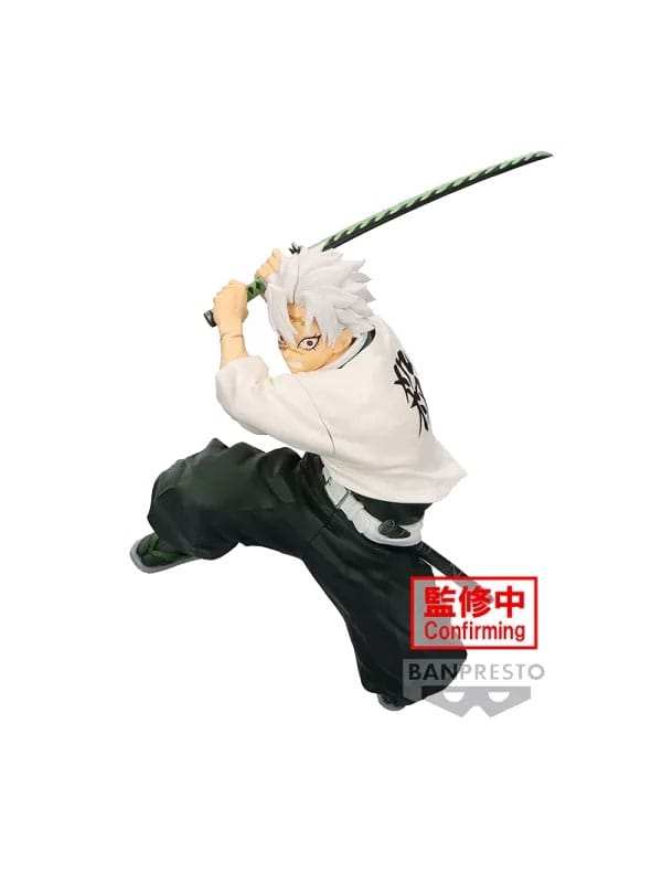 Demon Slayer Kimetsu no Yaiba: Vibration Stars - Sanemi Shinazugawa Figure - Smalltinytoystore
