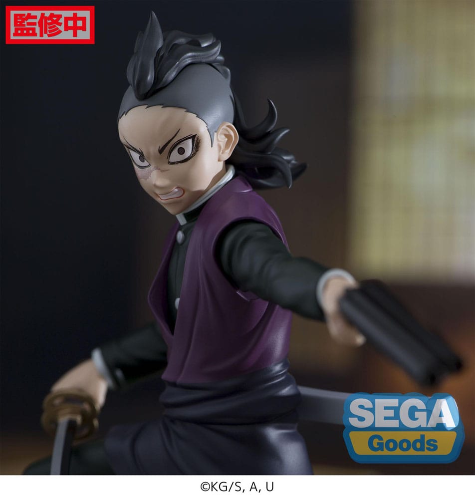 Demon Slayer: Kimetsu no Yaiba Xross Link Anime PVC Statue Genya Shinazugawa -Swordsmith Village Arc- 15 cm - Smalltinytoystore