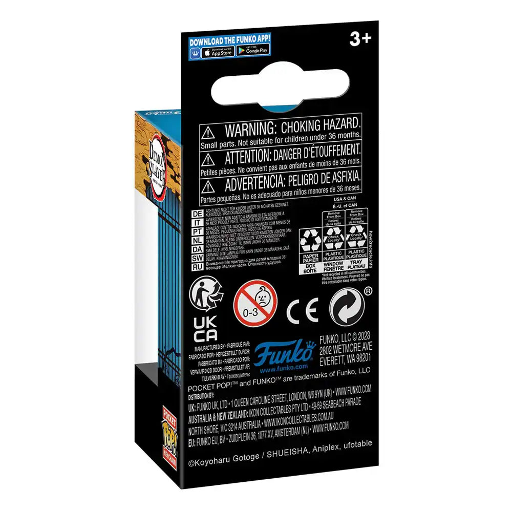 Demon Slayer Pocket POP! Vinyl Schlüsselanhänger 4 cm Nezuko Display (12) - Smalltinytoystore