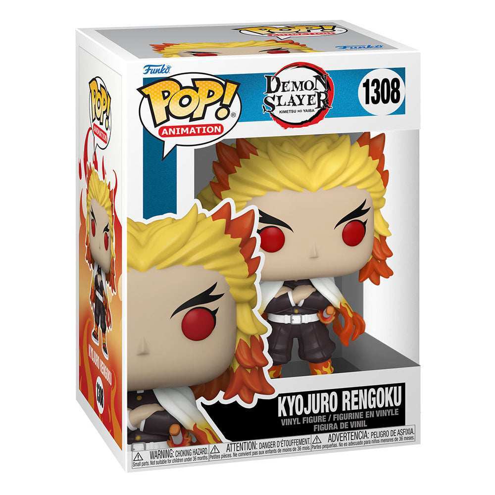 Demon Slayer POP! Animation Vinyl Figur Rengoku 9 cm - Smalltinytoystore