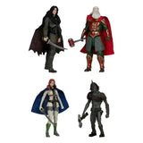 Der Herr der Ringe Die Schlacht der Rohirrim Build-A Actionfiguren 10 cm (BAF Snow Troll) Sortiment (4) - Smalltinytoystore