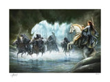 Der Herr der Ringe Kunstdruck Flight to the Ford 61 x 46 cm - ungerahmt - Smalltinytoystore