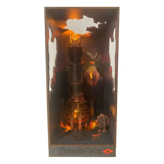 Der Herr der Ringe Tiny Adventures Book Nook Mini-Diorama Barad-Dûr 23 cm - Smalltinytoystore