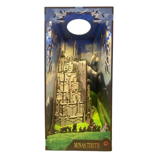 Der Herr der Ringe Tiny Adventures Book Nook Mini-Diorama Minas Tirith 23 cm - Smalltinytoystore