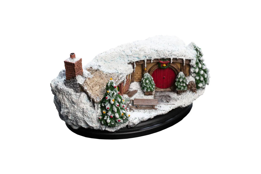 Der Hobbit Eine unerwartete Reise Statue Beutelhaldenweg 35 Christmas Edition 7 cm - Smalltinytoystore