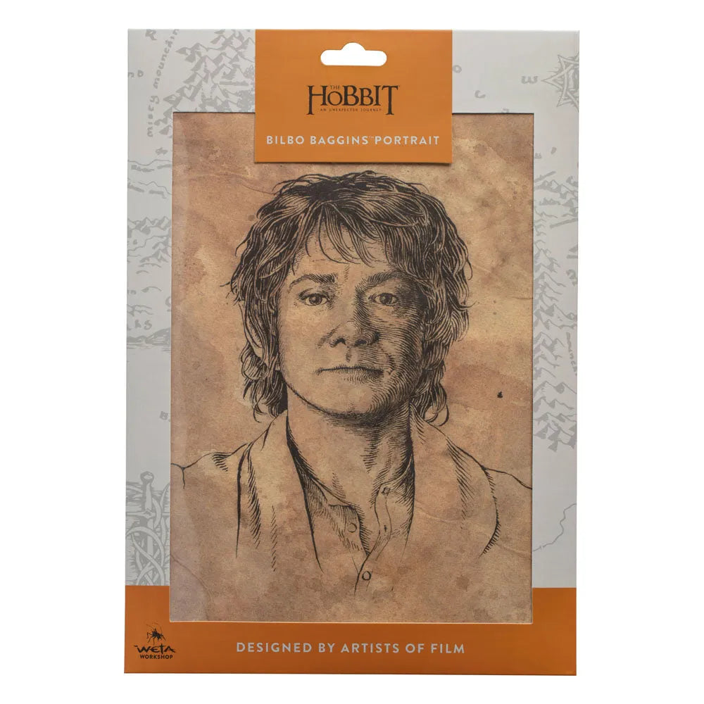 Der Hobbit Kunstdruck Portrait of Bilbo Baggins 21 x 28 cm - Smalltinytoystore