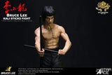 Der Mann mit der Todeskralle My Favourite Movie Statue 1/6 Bruce Lee Kali Sticks Fight Normal Basement Version 30 cm