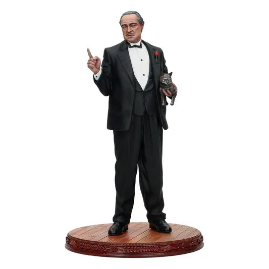 Der Pate Movie Icons PVC Statue Don Vito Corleone The Offer 20 cm - Smalltinytoystore