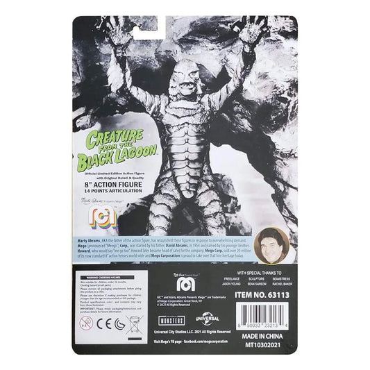 Der Schrecken vom Amazonas Actionfigur The Creature (Black & White) 20 cm - Smalltinytoystore