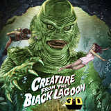 Der Schrecken vom Amazonas Kunstdruck Creature from the Black Lagoon (3D Variant) by Ruiz Burgos 61 x 46 cm - ungerahmt