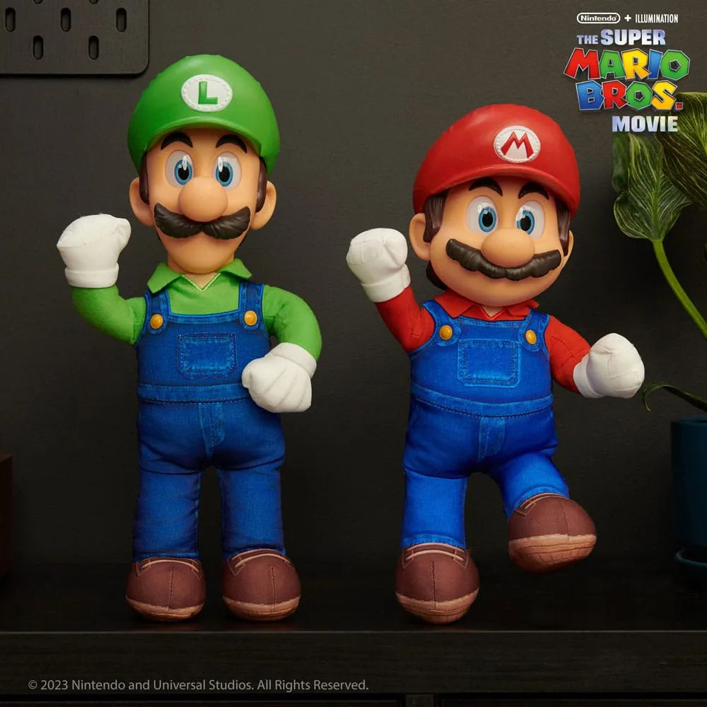 Der Super Mario Bros. Film Plüschfigur Luigi 30 cm - Smalltinytoystore