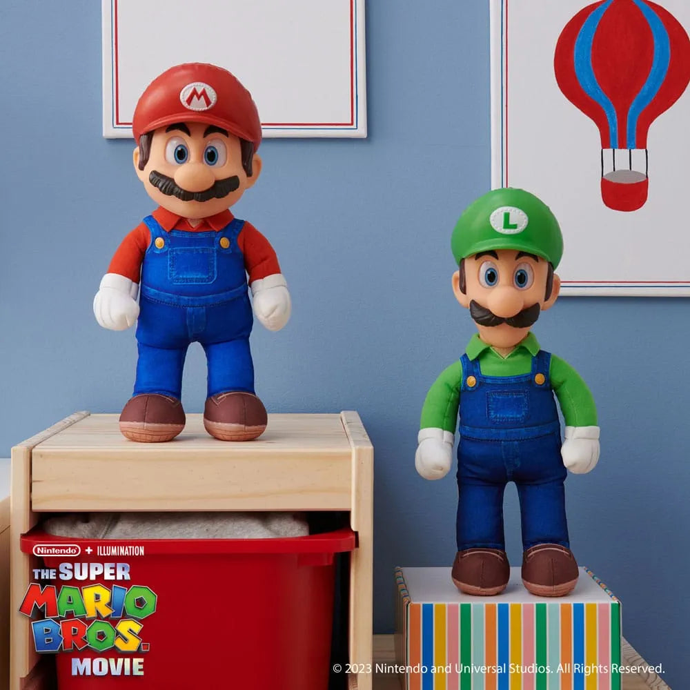 Der Super Mario Bros. Film Plüschfigur Luigi 30 cm - Smalltinytoystore