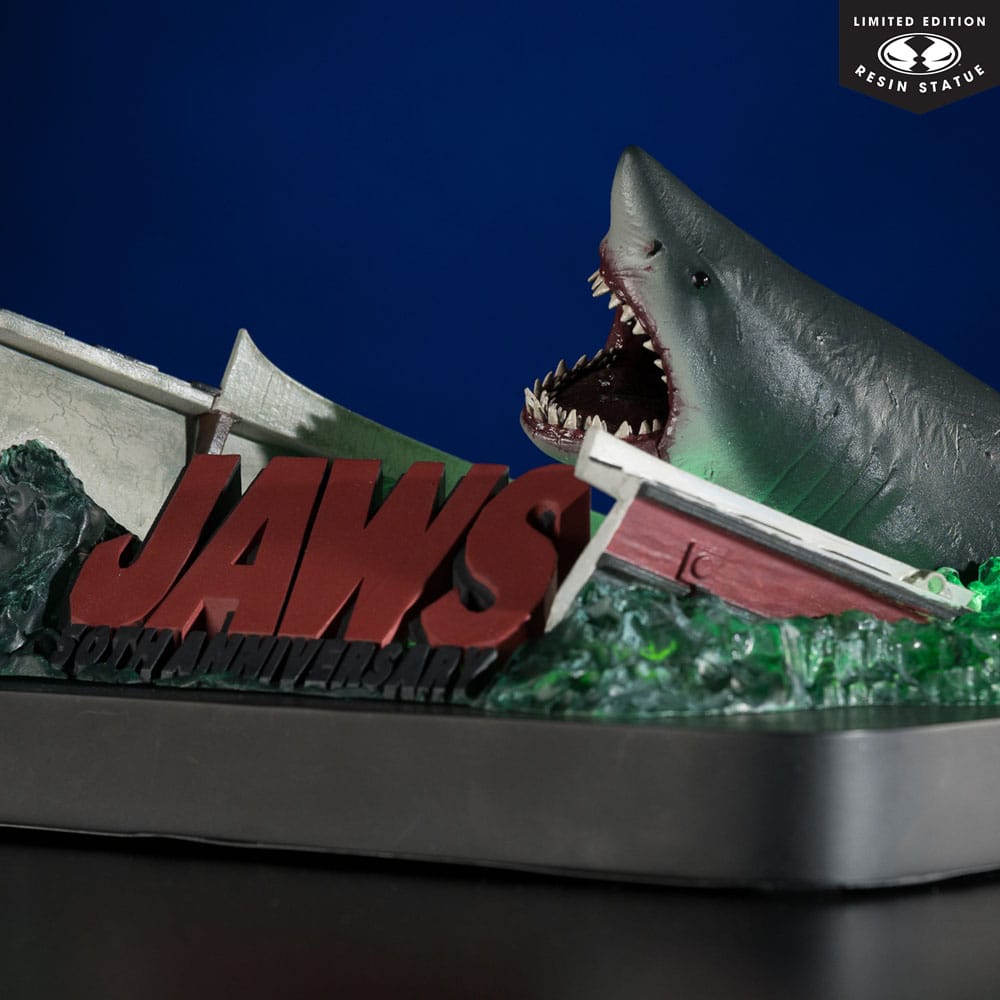 Der weiße Hai 1/48 PVC Statue Jaws (50th Anniversary) 25 cm - Smalltinytoystore