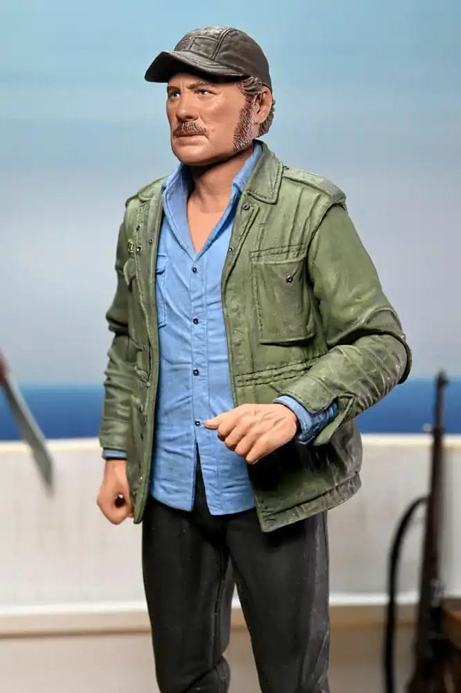 Der weiße Hai Actionfigur Ultimate Sam Quint 50th Anniversary Figure 18 cm - Smalltinytoystore