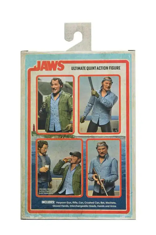Der weiße Hai Actionfigur Ultimate Sam Quint 50th Anniversary Figure 18 cm - Smalltinytoystore