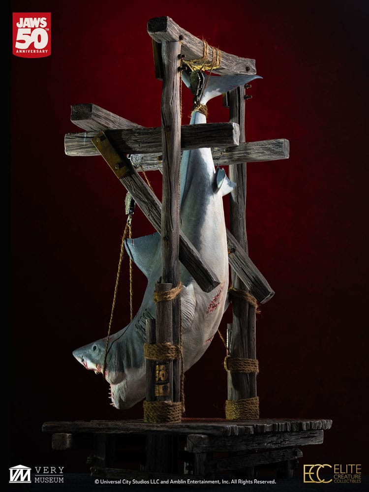 Der weiße Hai Maquette 1/12 Jaws 76 cm - Smalltinytoystore