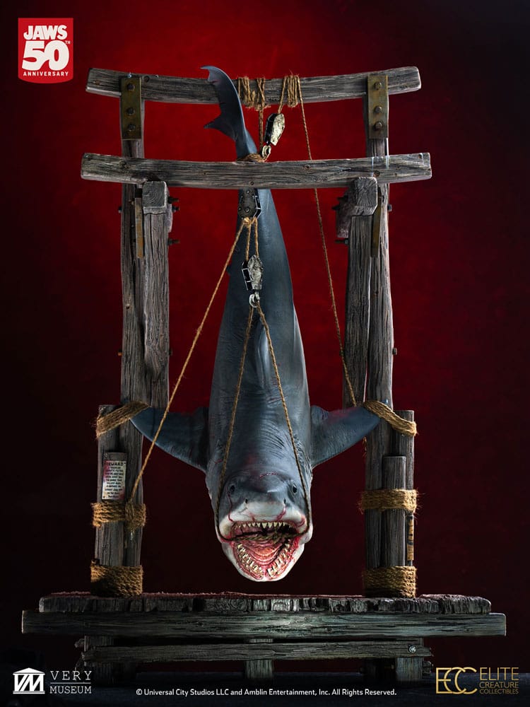 Der weiße Hai Maquette 1/12 Jaws 76 cm - Smalltinytoystore