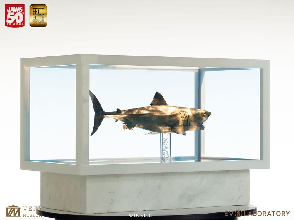 Der weiße Hai Maquette 1/18 Jaws Bronze 60 cm - Smalltinytoystore