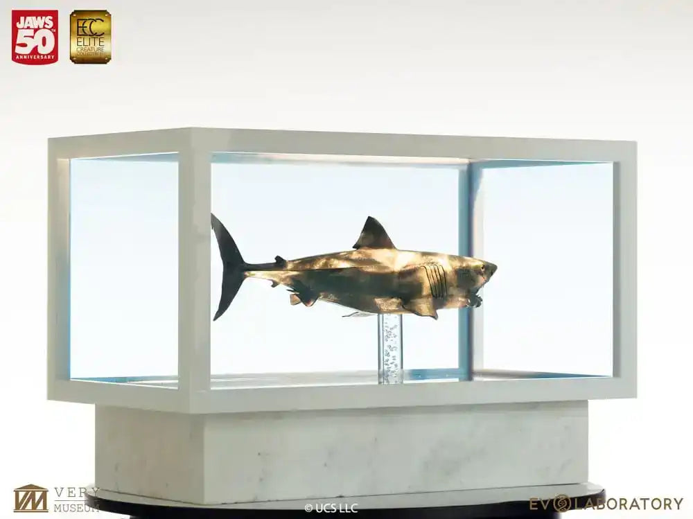 Der weiße Hai Maquette 1/18 Jaws Bronze 60 cm - Smalltinytoystore
