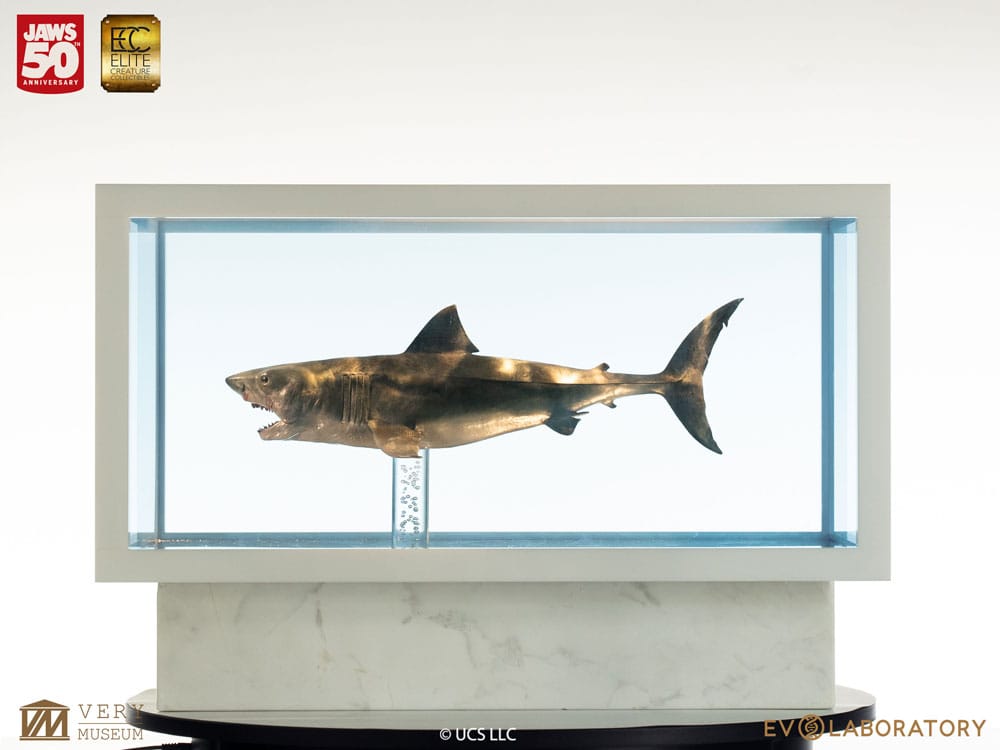 Der weiße Hai Maquette 1/18 Jaws Bronze 60 cm - Smalltinytoystore