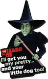 Der Zauberer von Oz Funky Chunky Magnet I'll Get You... - Smalltinytoystore