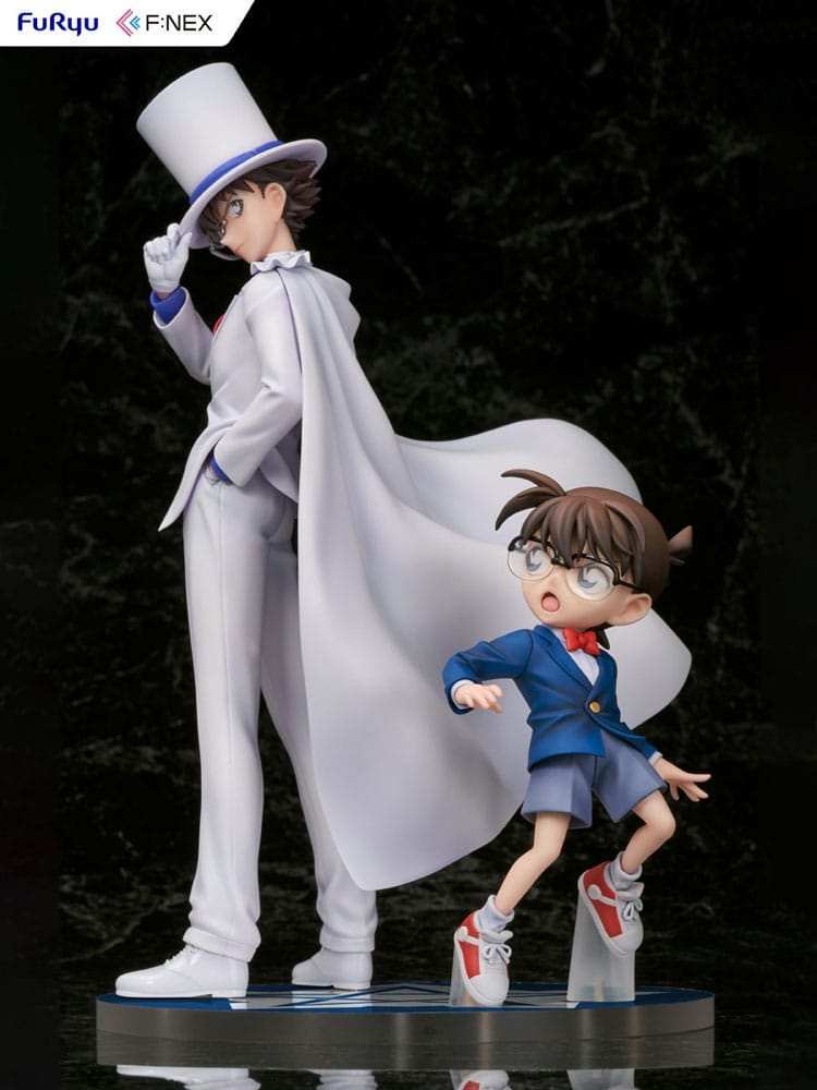 Detektiv Conan F:NEX PVC Statue 1/7 Conan Edogawa & Kid the Phantom Thief 29 cm - Smalltinytoystore