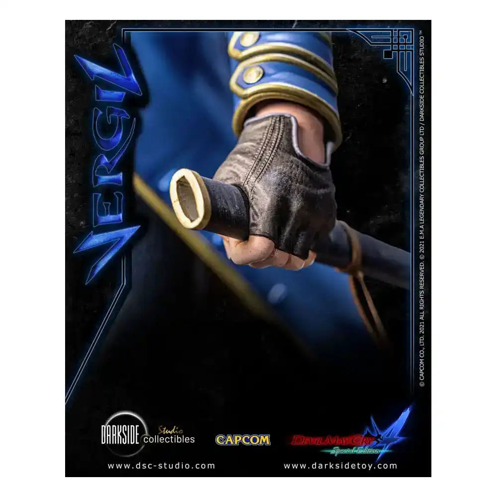 Devil May 4 Cry Premium Statue 1/4 Vergil 51 cm - Smalltinytoystore