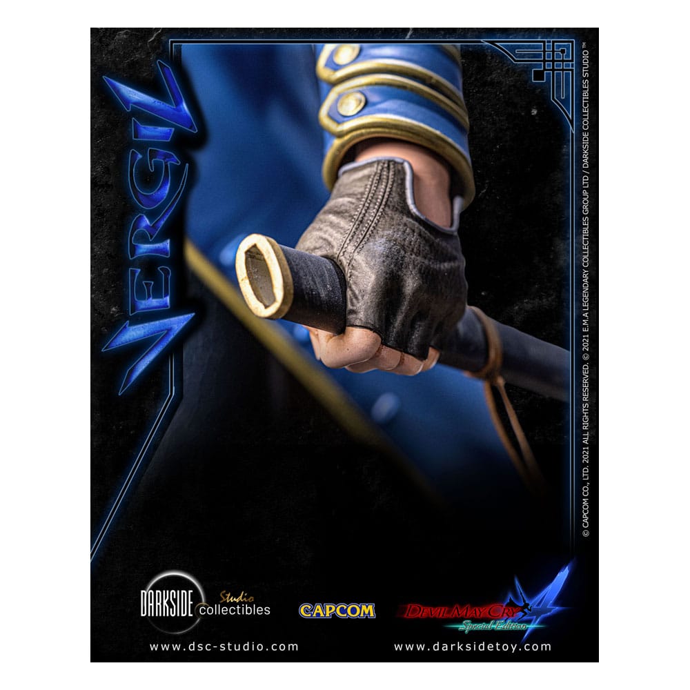 Devil May 4 Cry Premium Statue 1/4 Vergil 51 cm - Smalltinytoystore