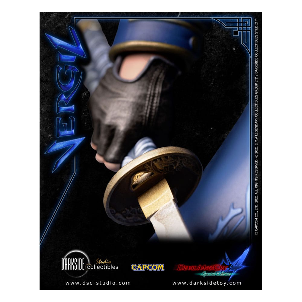 Devil May 4 Cry Premium Statue 1/4 Vergil 51 cm - Smalltinytoystore