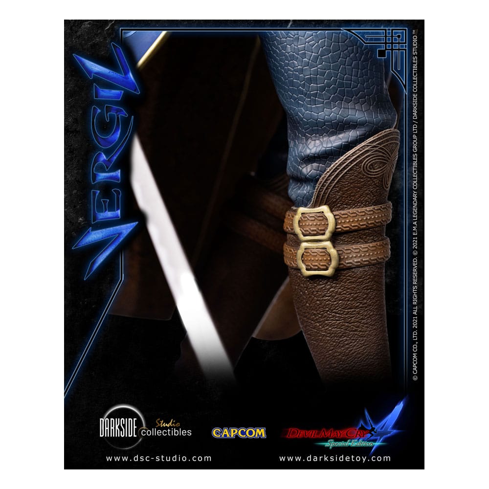 Devil May 4 Cry Premium Statue 1/4 Vergil 51 cm - Smalltinytoystore