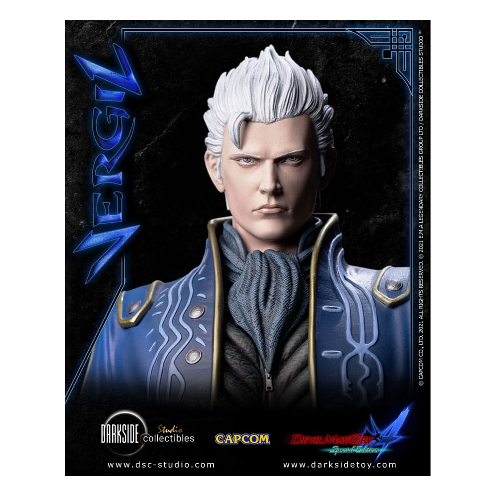 Devil May 4 Cry Premium Statue 1/4 Vergil 51 cm - Smalltinytoystore