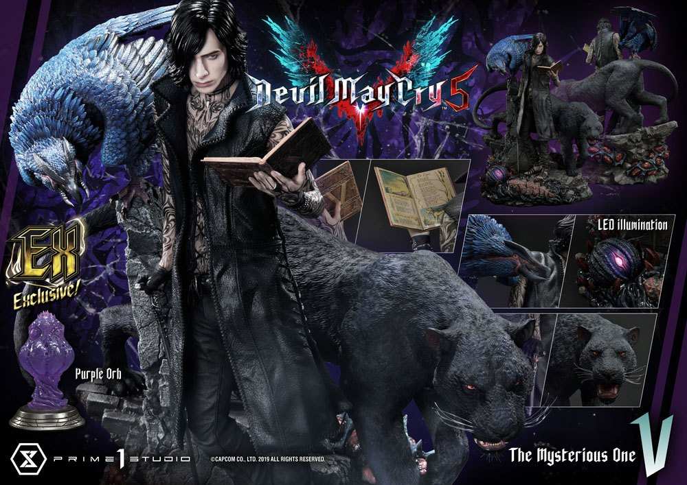 Devil May Cry 5 Statuen 1/4 V & V Exclusive 58 cm Sortiment (3) - Smalltinytoystore