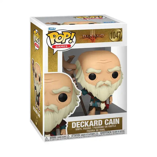 Diablo 3 POP! Games Vinyl Figur Deckard Cain 9 cm - Smalltinytoystore