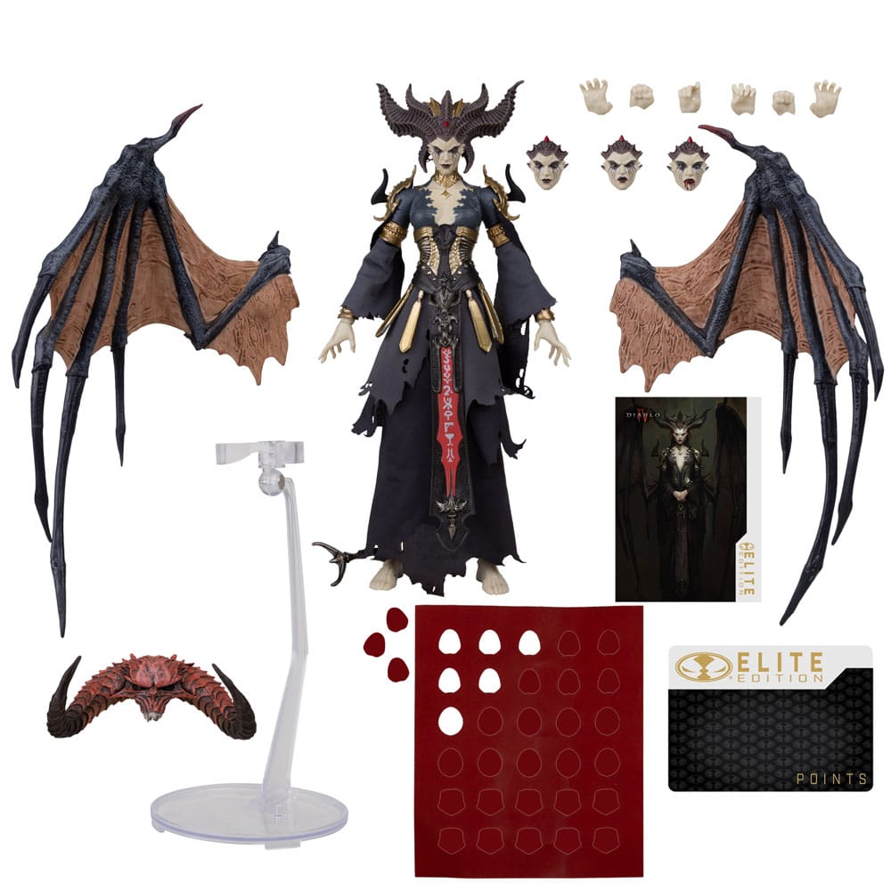 Diablo IV McFarlane Elite Edition Actionfigur Lilith 22 cm - Smalltinytoystore