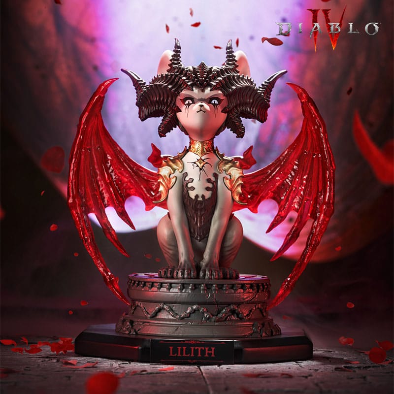 Diablo IV Statue Lilith Meow 17 cm - Smalltinytoystore