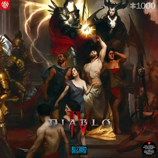 Diabo IV Puzzle Birth of Nephalem (1000 Teile) - Smalltinytoystore