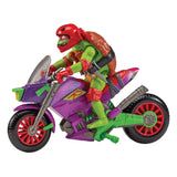 Die Abenteuer der Teenage Mutant Ninja Turtles Actionfigur mit Fahrzeug Raphael & Purple Dragon 12 cm - Smalltinytoystore