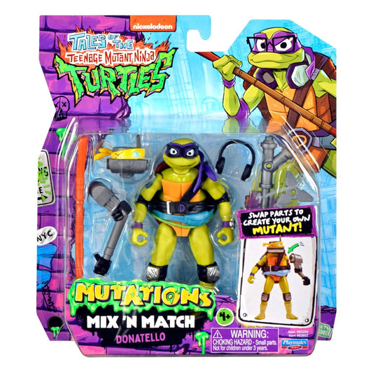 Die Abenteuer der Teenage Mutant Ninja Turtles Mix 'n Match Actionfigur Donatello 12 cm - Smalltinytoystore