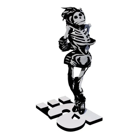Die Ärzte Statue 1/10 Gwendoline Skelett 17 cm - Smalltinytoystore
