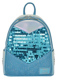 Die Eiskönigin - Völlig unverfroren by Loungefly Mini Rucksack Elsa Glitter Sequin