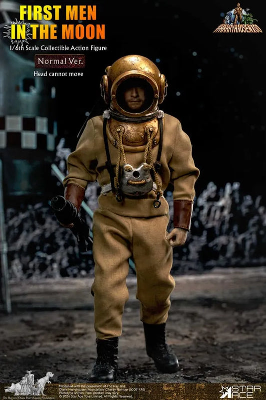 Die erste Fahrt zum Mond Actionfigur 1/6 First Men in the Moon (1964) 30 cm - Smalltinytoystore