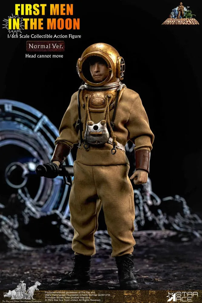 Die erste Fahrt zum Mond Actionfigur 1/6 First Men in the Moon (1964) 30 cm - Smalltinytoystore