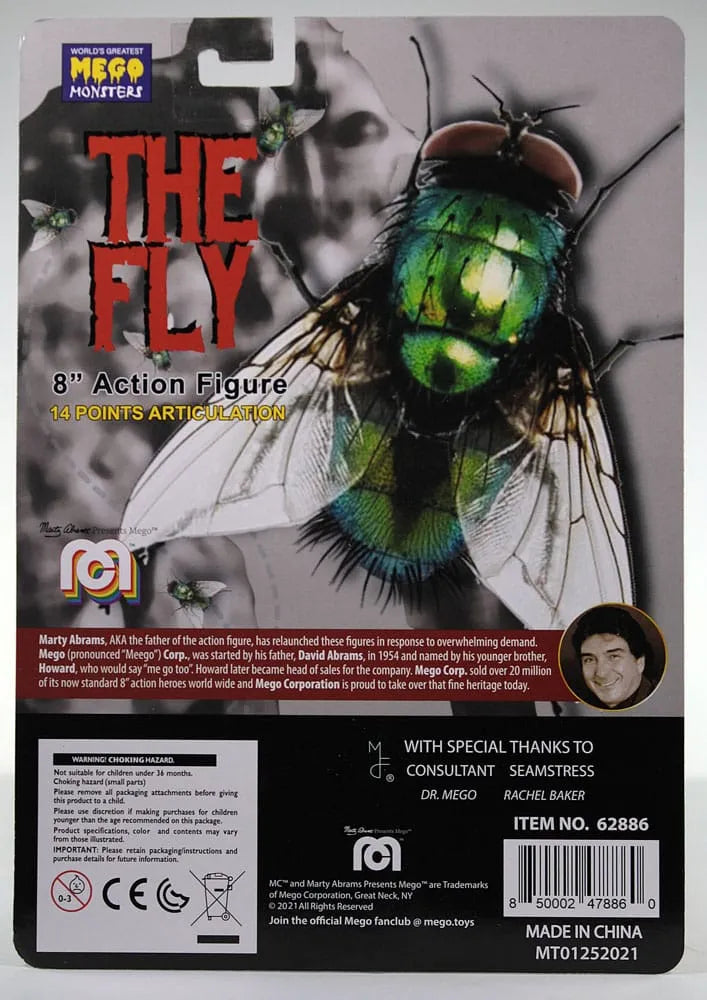 Die Fliege Actionfigur The Fly (Flocked) 20 cm - Smalltinytoystore