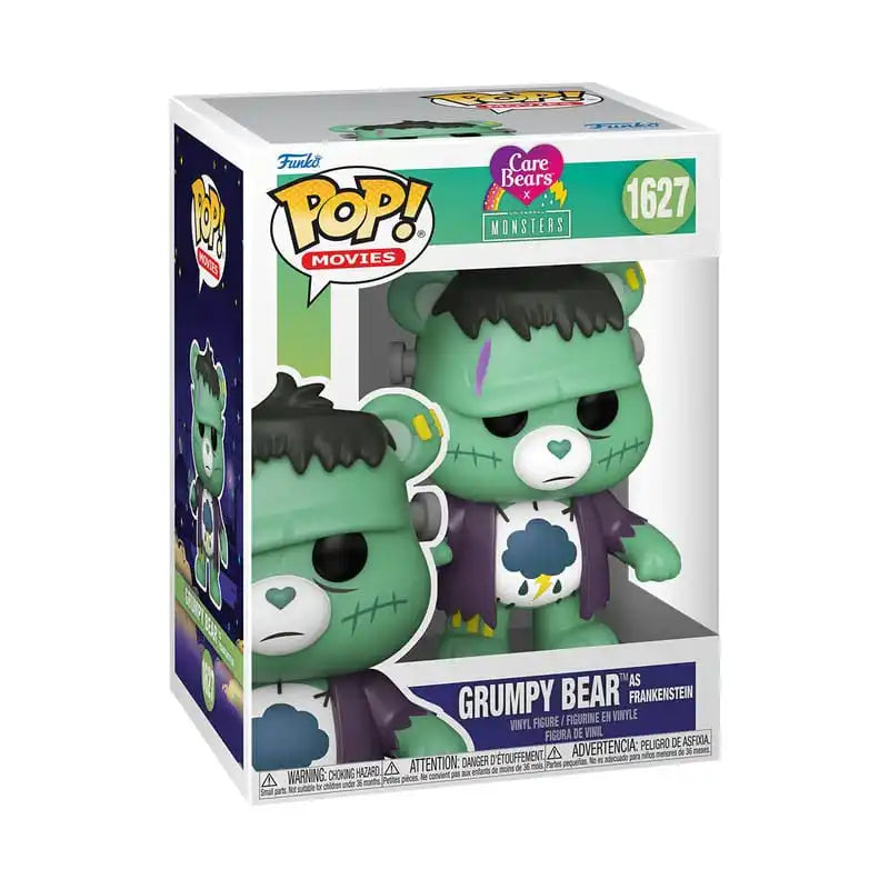Die Glücksbärchen x Universal Monsters POP! Vinyl Figur Grumpy Bear Frankenstein 9 cm - Smalltinytoystore