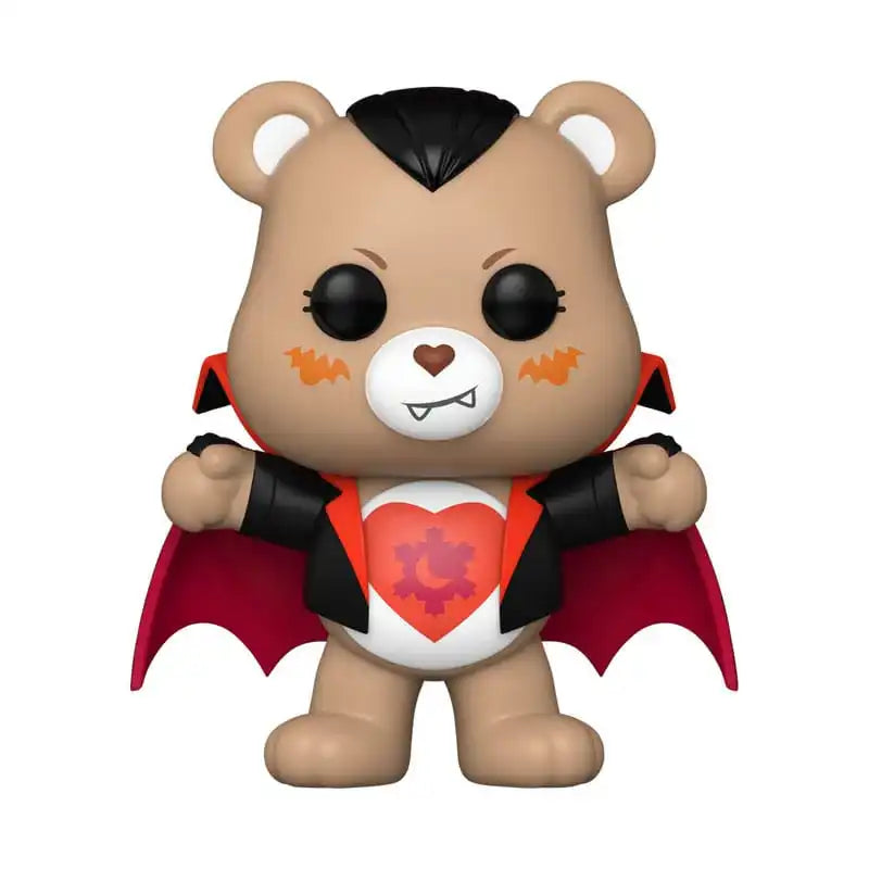 Die Glücksbärchen x Universal Monsters POP! Vinyl Figur Tender Heart Bear as Dracula 9 cm - Smalltinytoystore