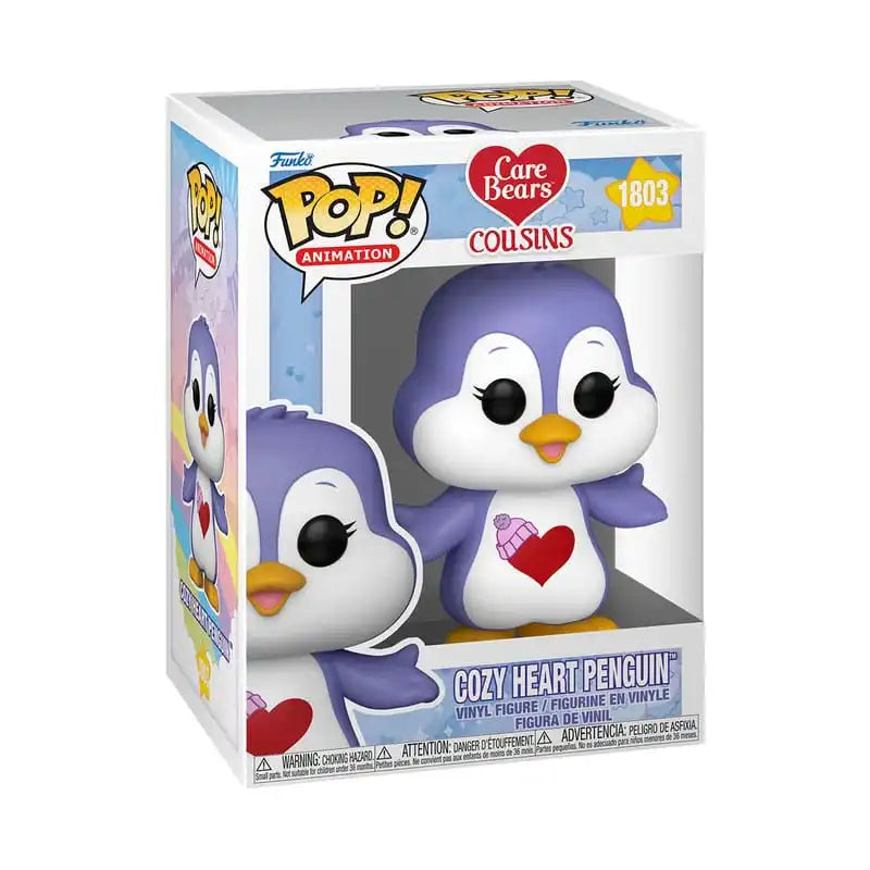 Die Glücksbärchies POP! Animation Vinyl Figur Cozy Heart Penguin 9 cm - Smalltinytoystore